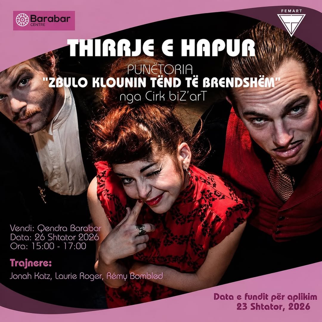Punëtoria "Zbulo Klounin Tënd Të Brendshëm"