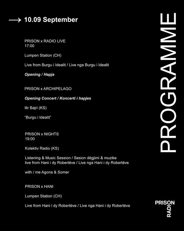 PRISON x RADIO LIVE