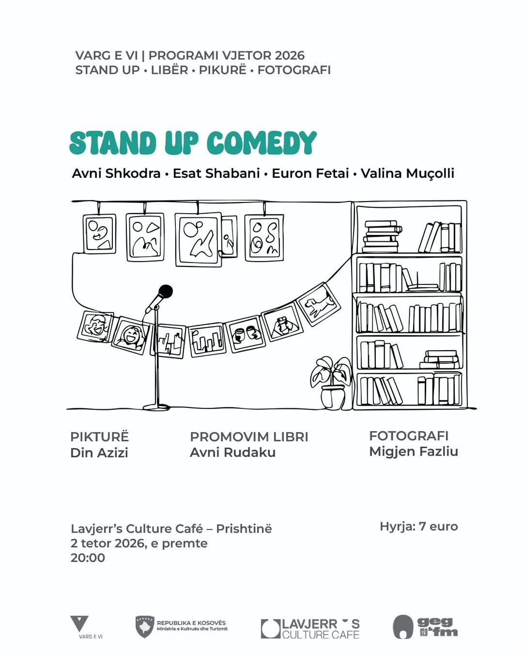 Stand Up Comedy & Cultural Evening