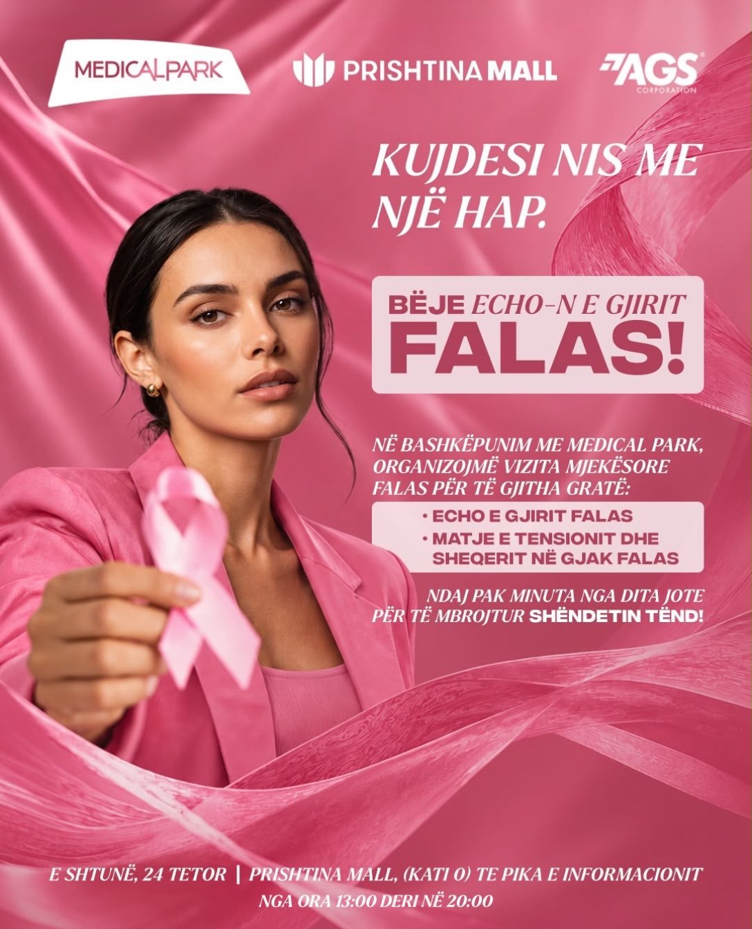 Kontrolla Mjekësore Falas për Gra
