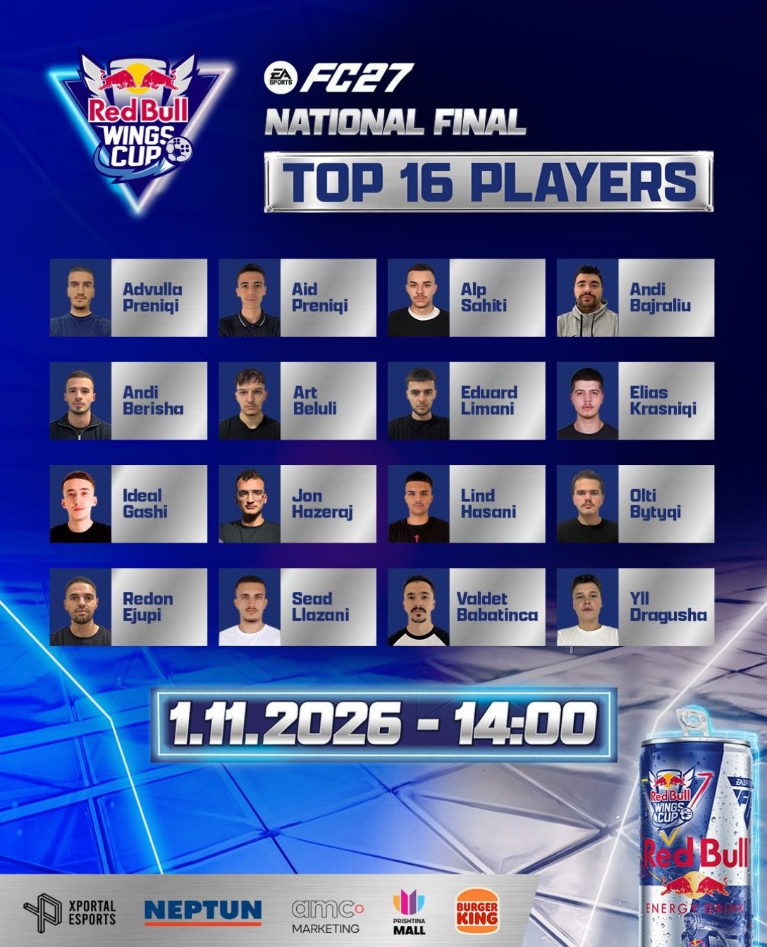 Red Bull Wings Cup Kosovo - EA Sports FC27 National Final