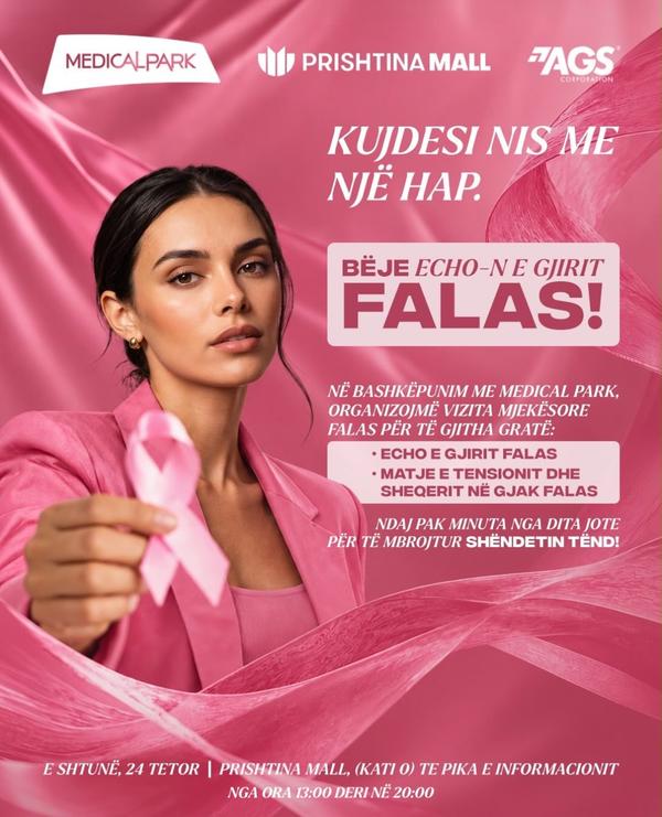 Kontrolla Mjekësore Falas për Gra