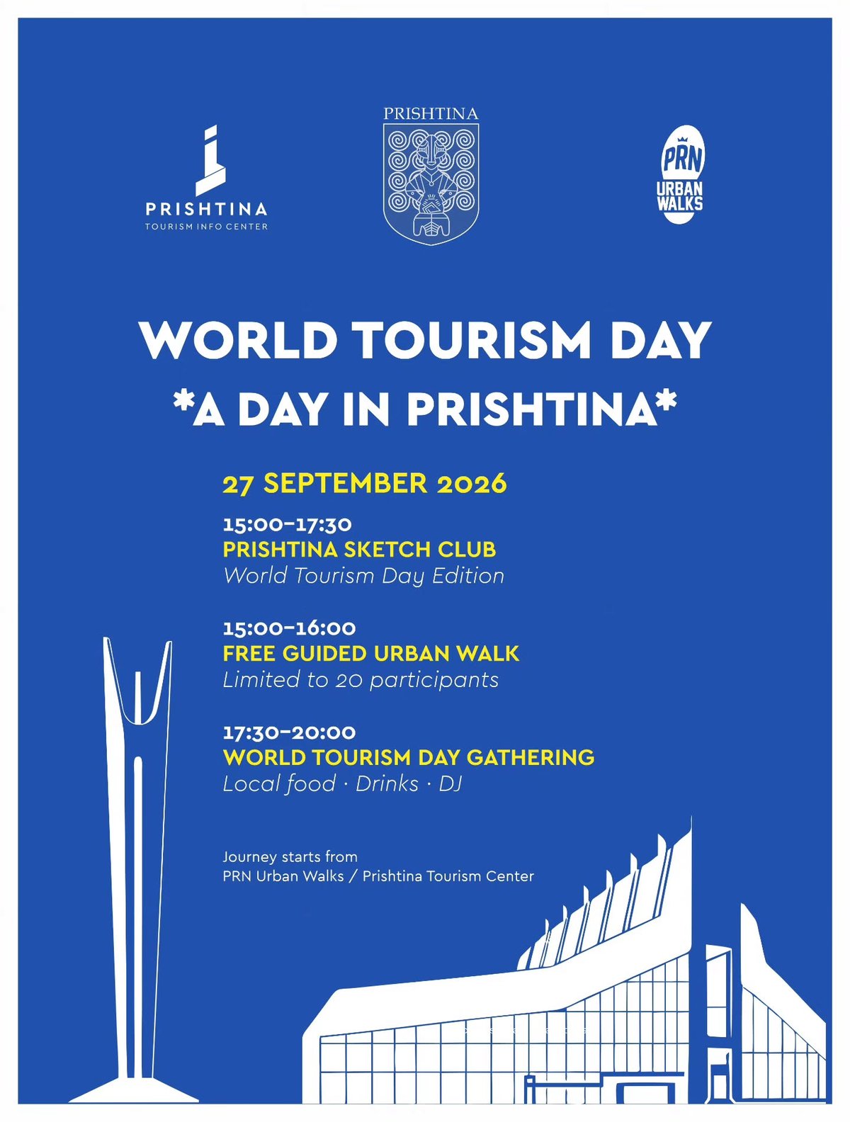 Prishtina Sketch Club - World Tourism Day Edition