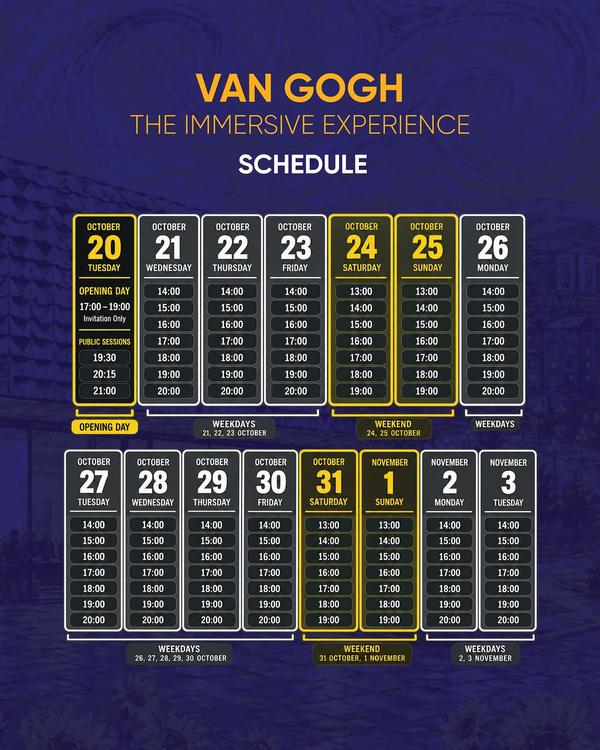 Van Gogh The Immersive Experience
