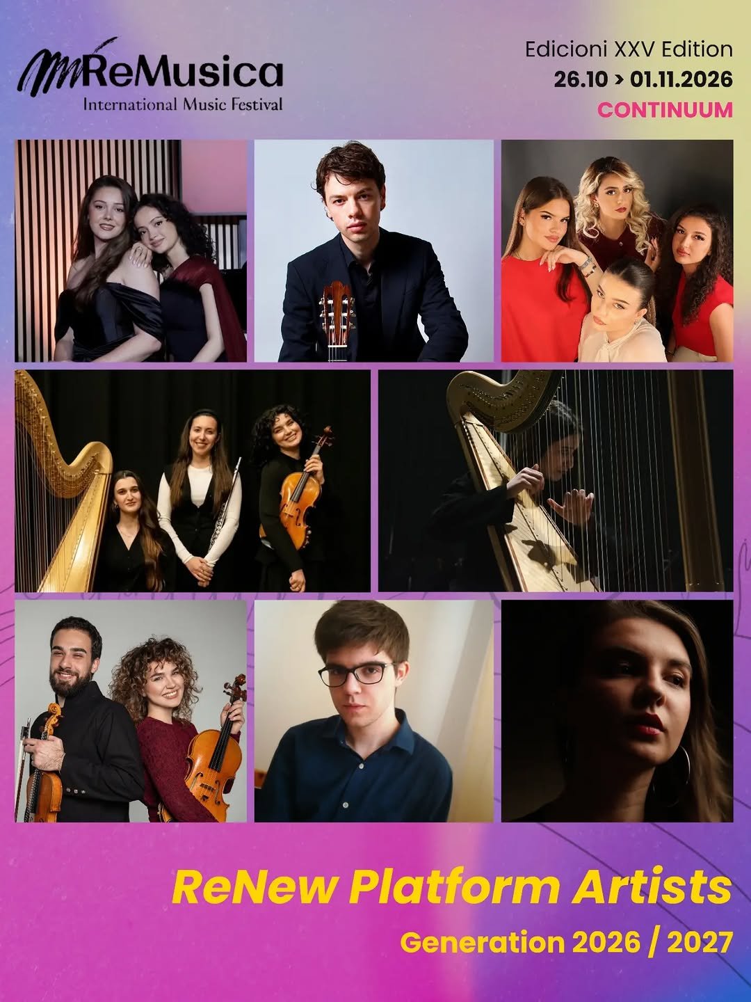 ReMusica International Music Festival - ReNew Platform Artists