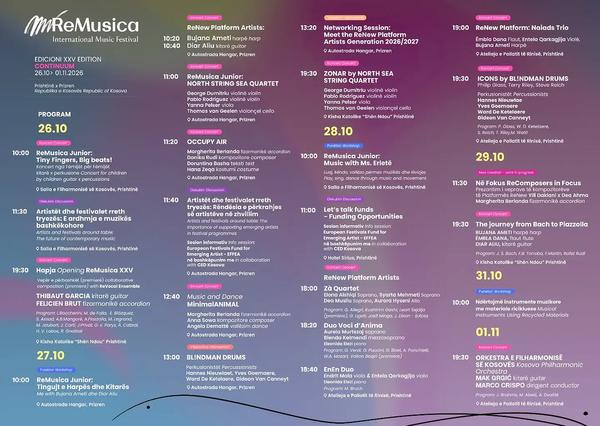 Artistët dhe festivalet rreth tryezës: E ardhmja e muzikës bashkëkohore