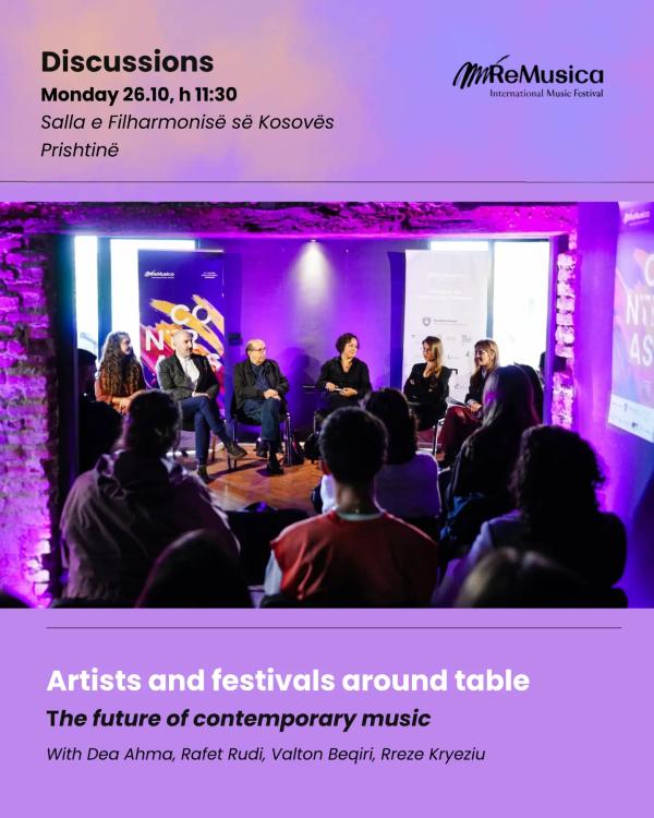 Artists and festivals around table: The future of contemporary music