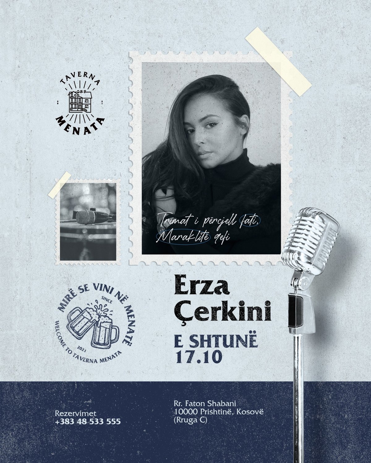 Erza Çerkini Live