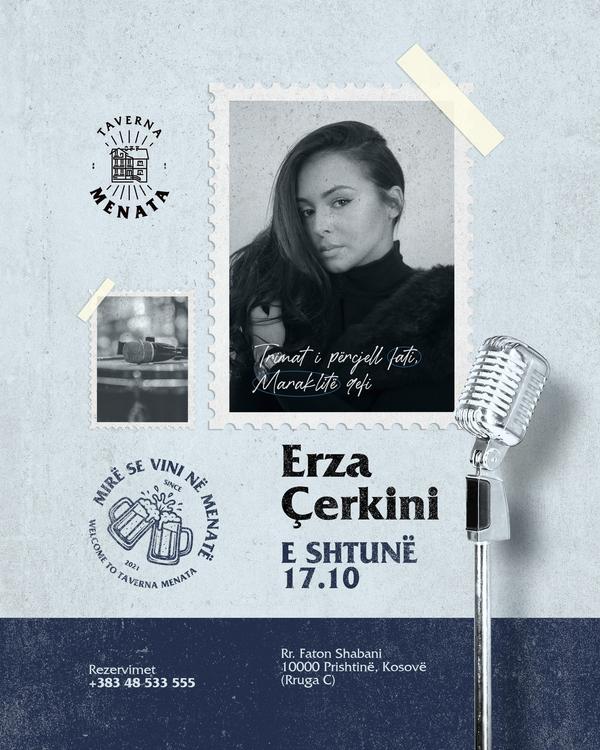 Erza Çerkini Live