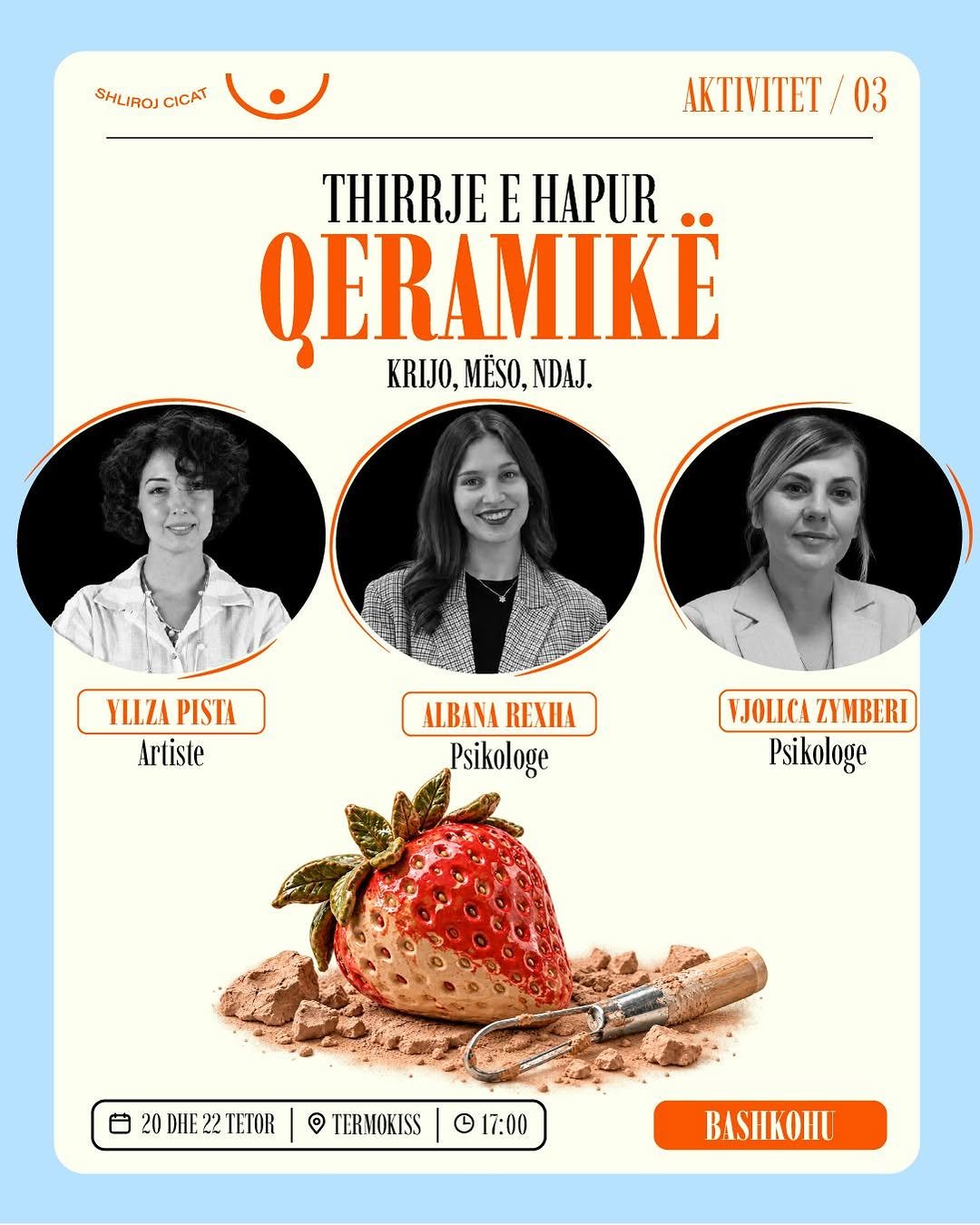 Thirrje e hapur Qeramikë