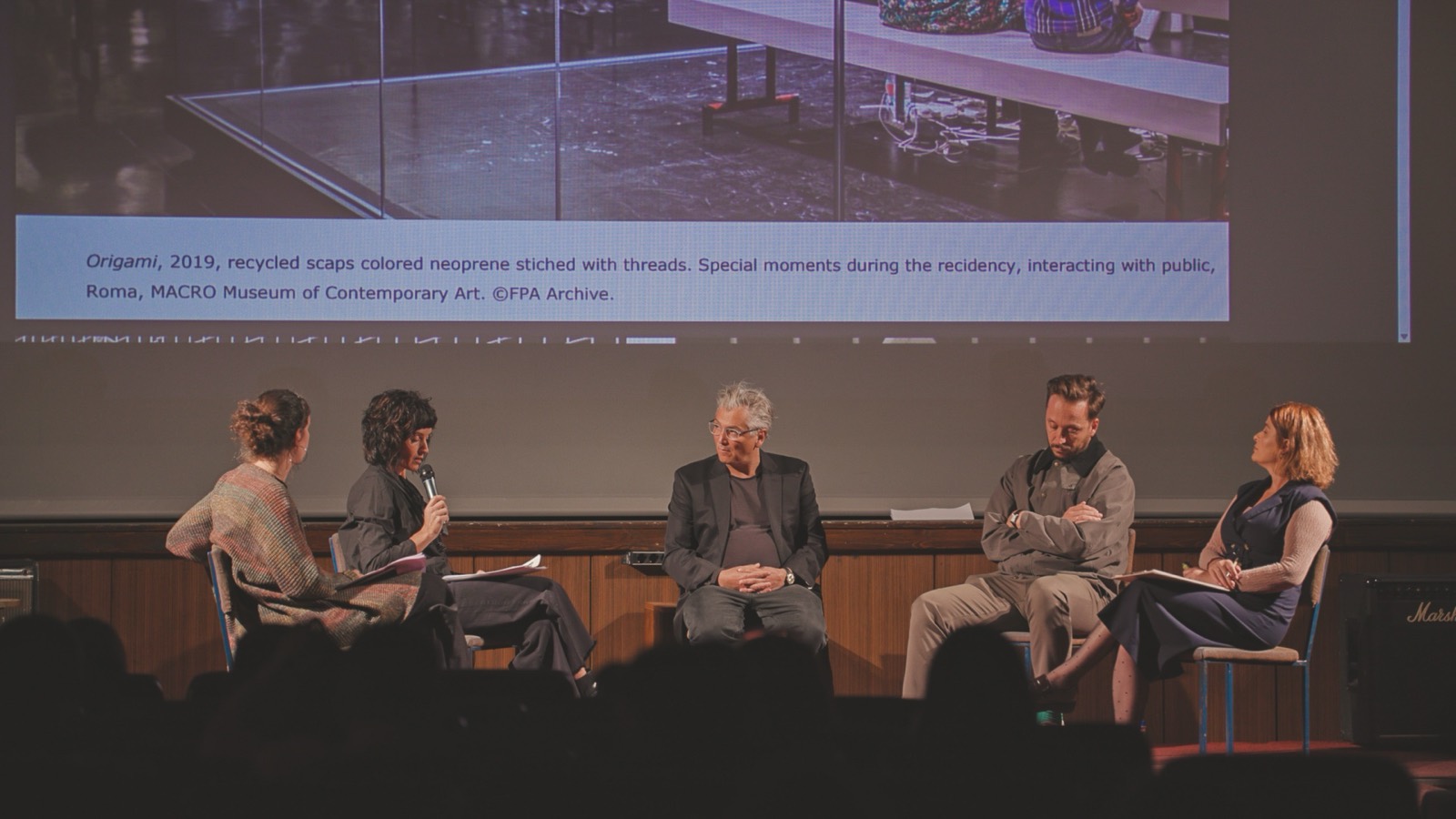 A panel at the first edition, 2025